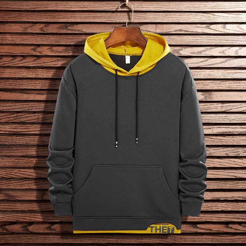 Sports Sweater Casual Boys Hooded Long Sleeves Casual Vibes