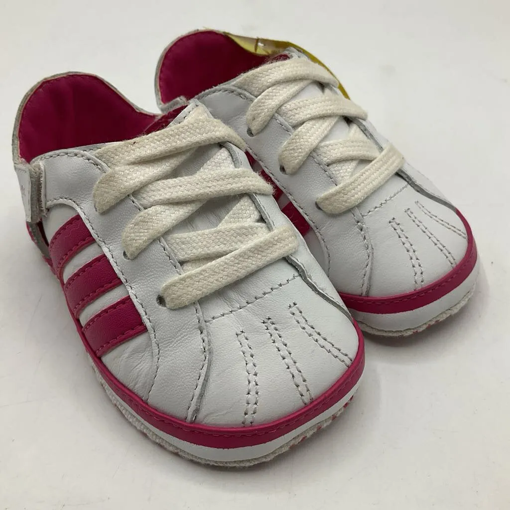 Size 3: Adidas Pink White Soft Soul Baby Shoes most waterproof fashionistas' picks