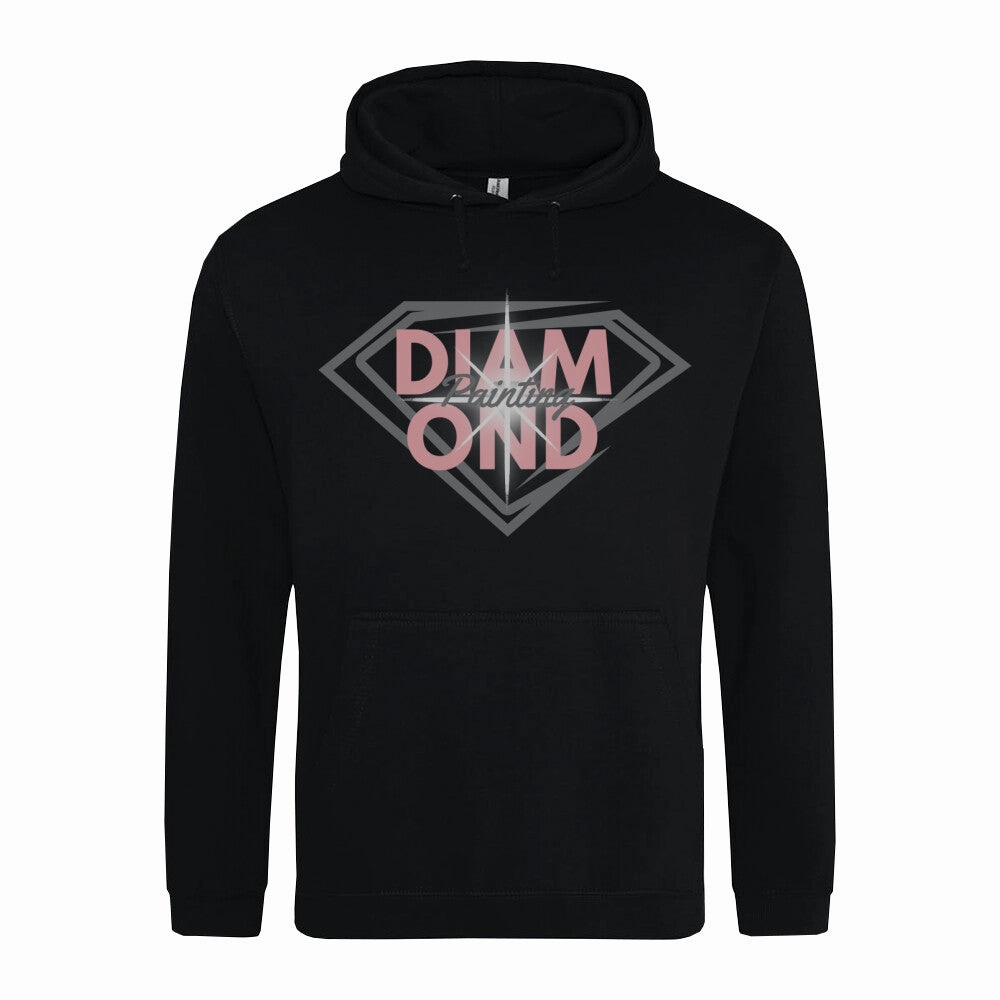 Korean Loose Hoodie Printed Long Sleeve Slouchy Style Eland like Microfiber Interior