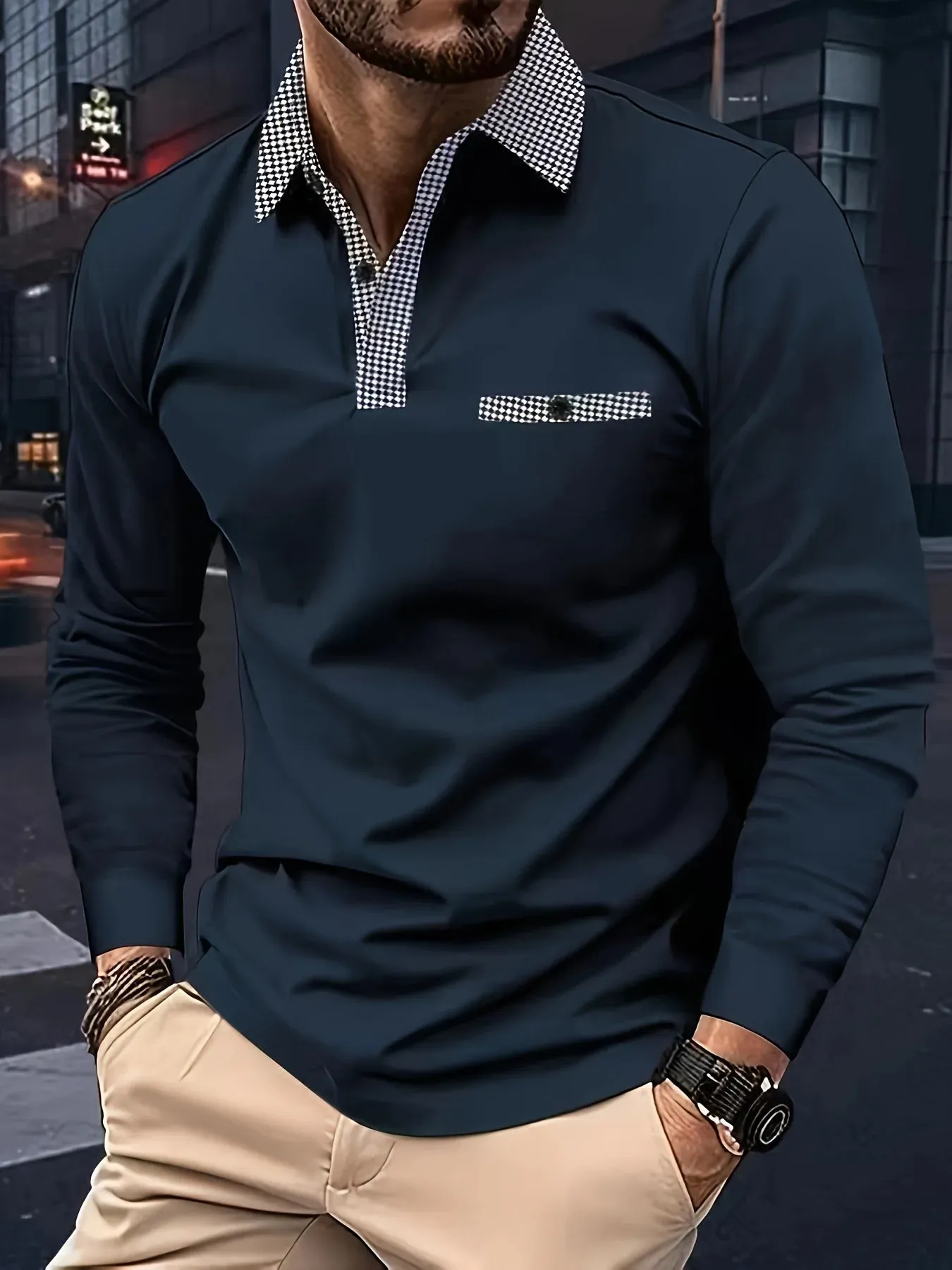 Breathable Design Spring And Autumn Best-Selling Men's POLO Shirts, T-Shirt Men, Casual And Comfortable Men's Clothing, The Perfect Gift For Men.