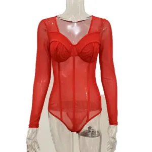 Spring mesh bodysuit Breezy Fit