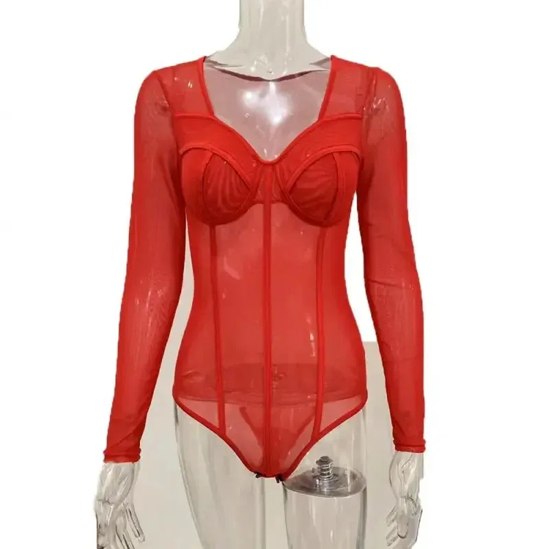 Spring mesh bodysuit Breezy Fit