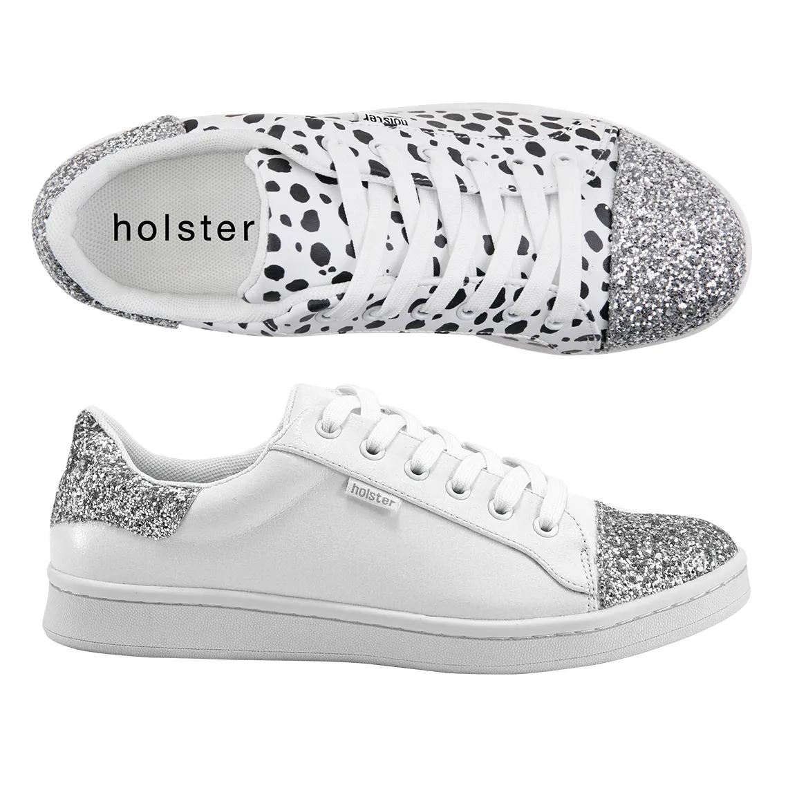 Stardust Bundle - White/Cheetah Comfort Fit Board Walk