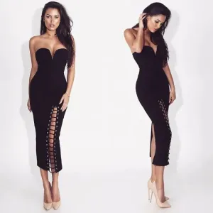 China Cool Strapless Evening Dress