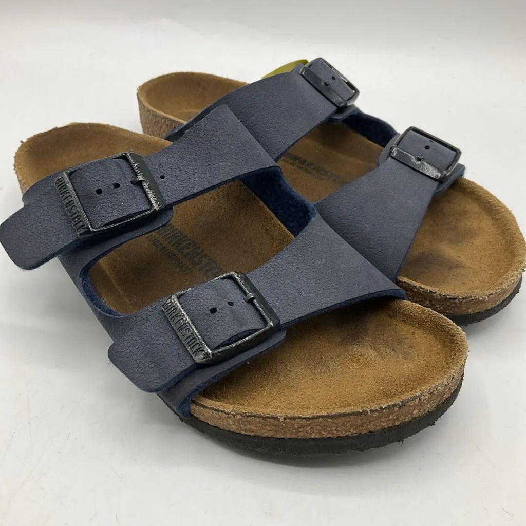 Torsion Support Comfort Strap Size 13: Birkenstock Blue Buckle Strap Sandals