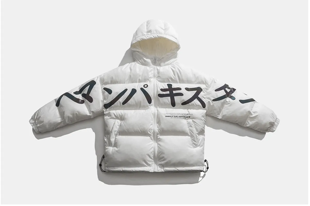 FullCoverageHood Weather Smart Look Hooded Cotton Coat Men Thick Loose