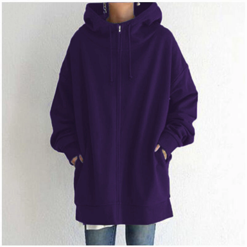 Women's Fuzzy Hoodies Long Sport Pullover Hoodie Full-Zip Hoodie Sweatshirt cafeteria look