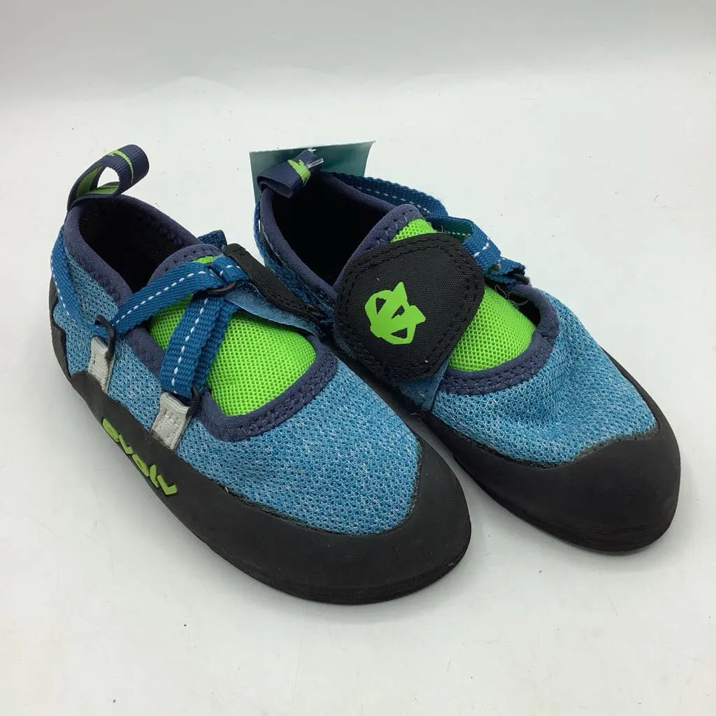 Size 12: Evolve Green/Blue Climbing Shoes Work Shoes Recycled Material Components