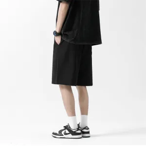 Summer Thin Loose Casual Plus Size Shorts Men Breathable Stretch Fit