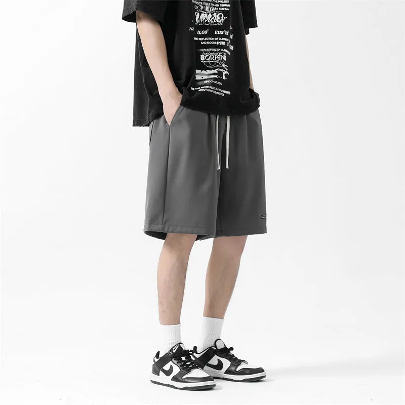 Summer Thin Loose Casual Plus Size Shorts Men Flexible Movement Cut