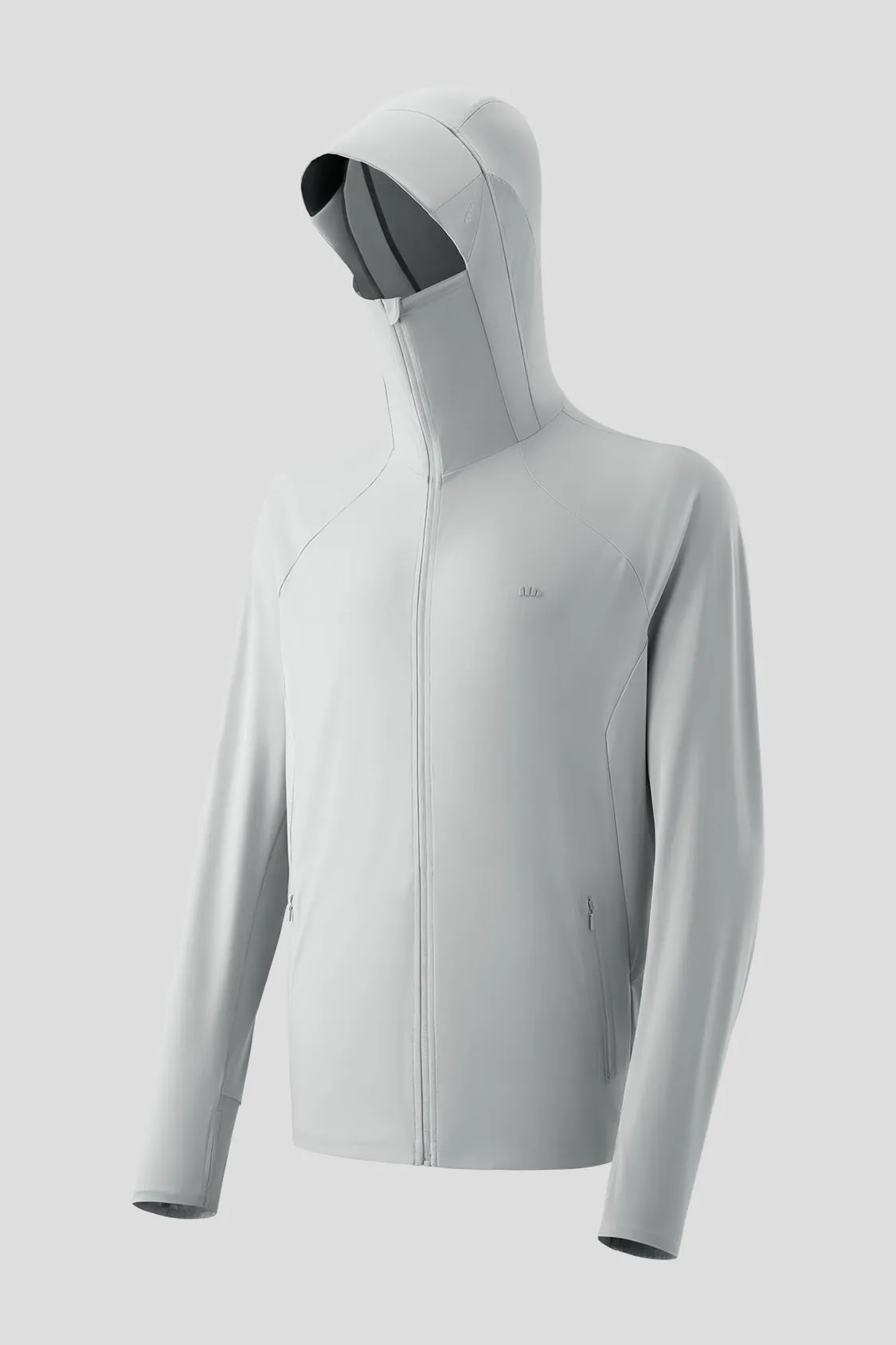 Quick Dry Feature AllDay Comfort Design Summit - Men's Breathable Cooling Sun Jacket UPF100 