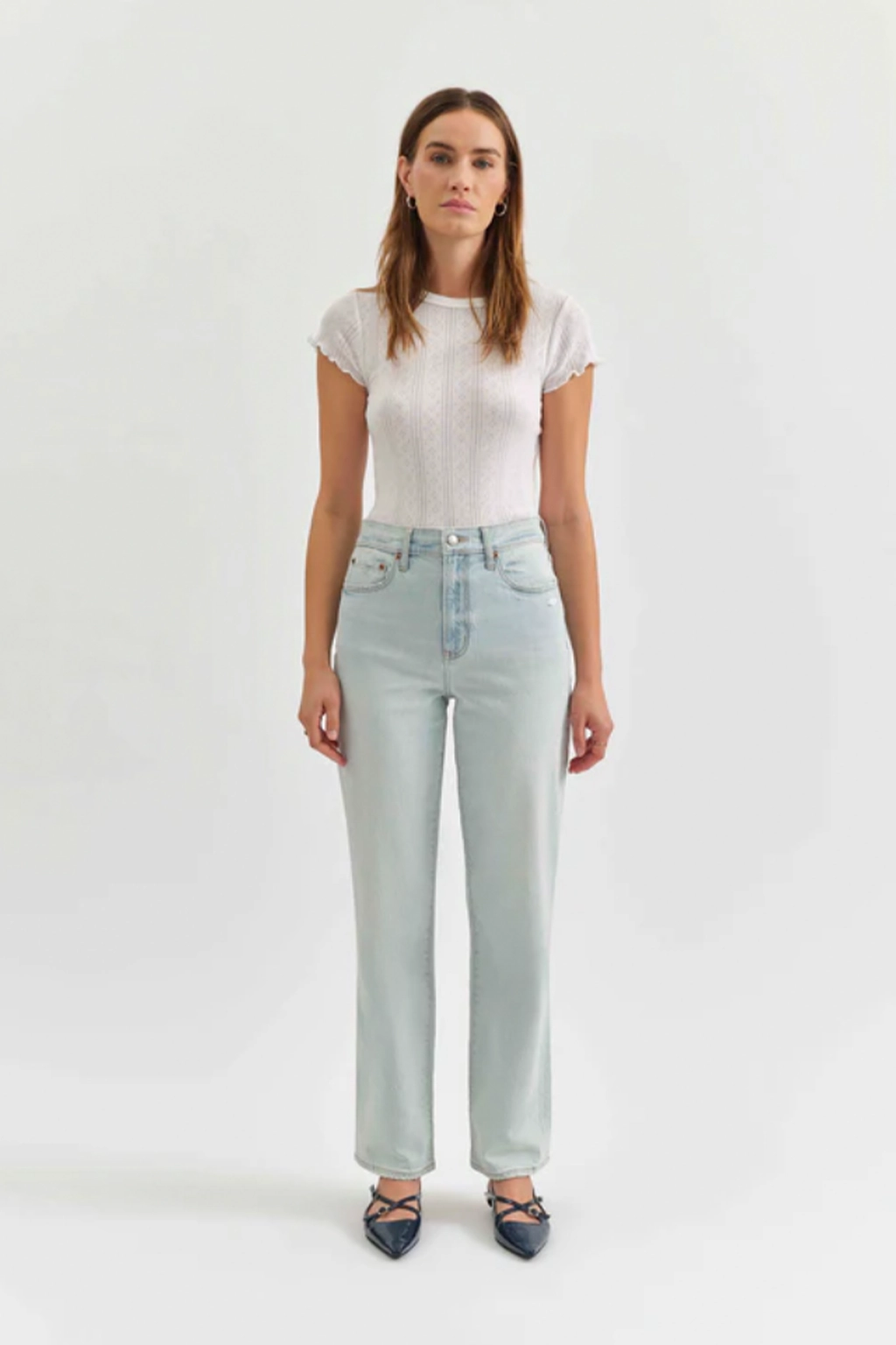 Sundaze HR Vintage Straight Jean featherlight Total Comfort