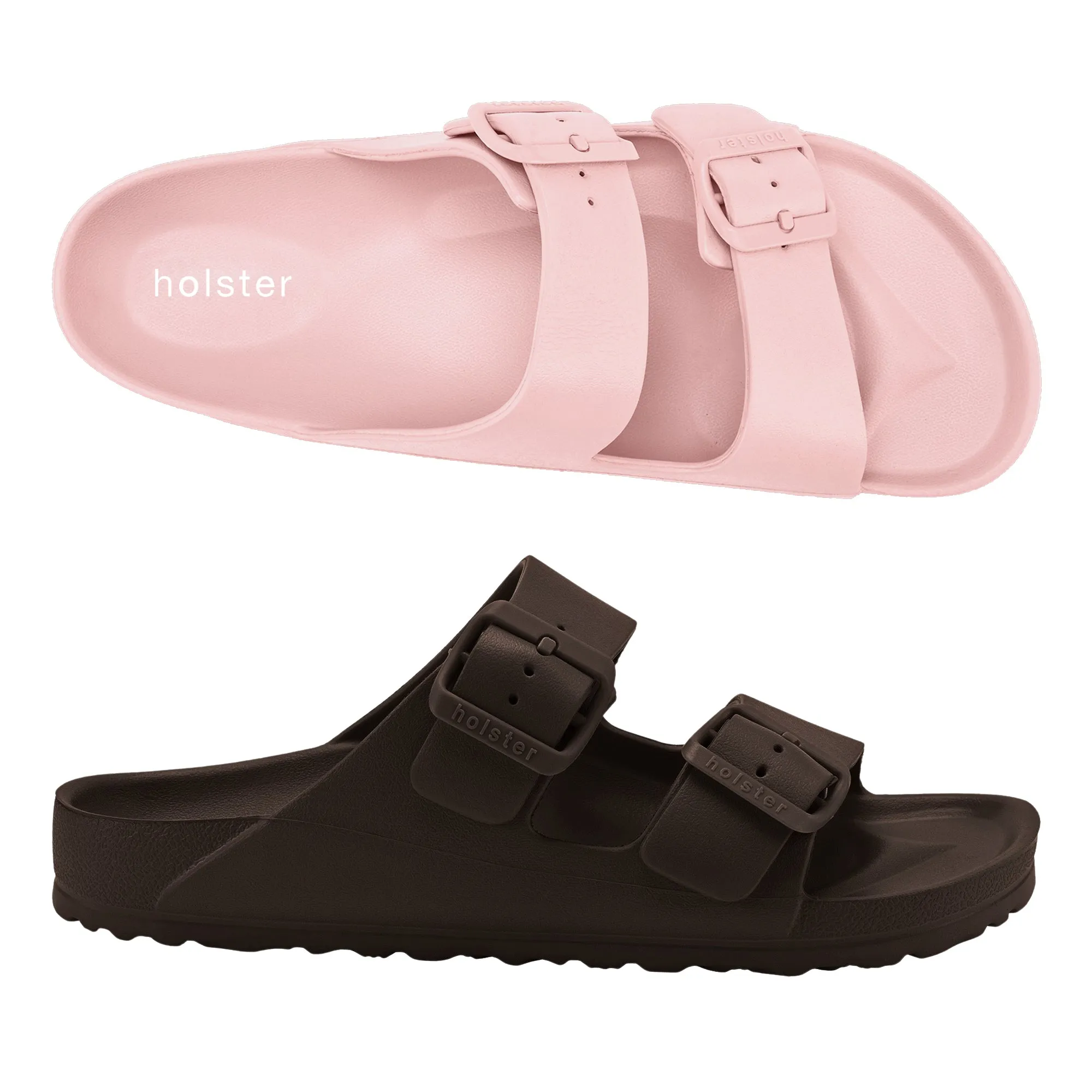 Patent Shine Cushioned Step Sundreamer Bundle - Blush / Chocolate
