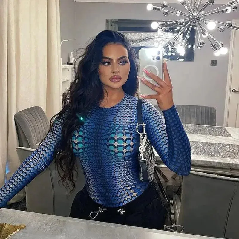 Polka Dot Tight Bodysuit Korean Fresh Versatile Hat