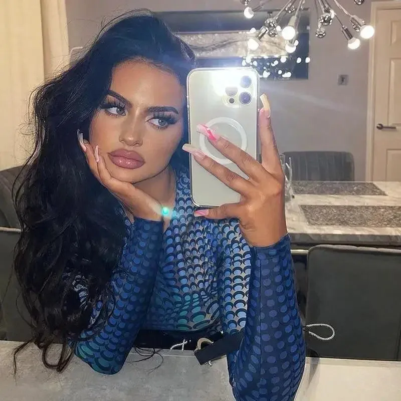 Polka Dot Tight Bodysuit Party Ready