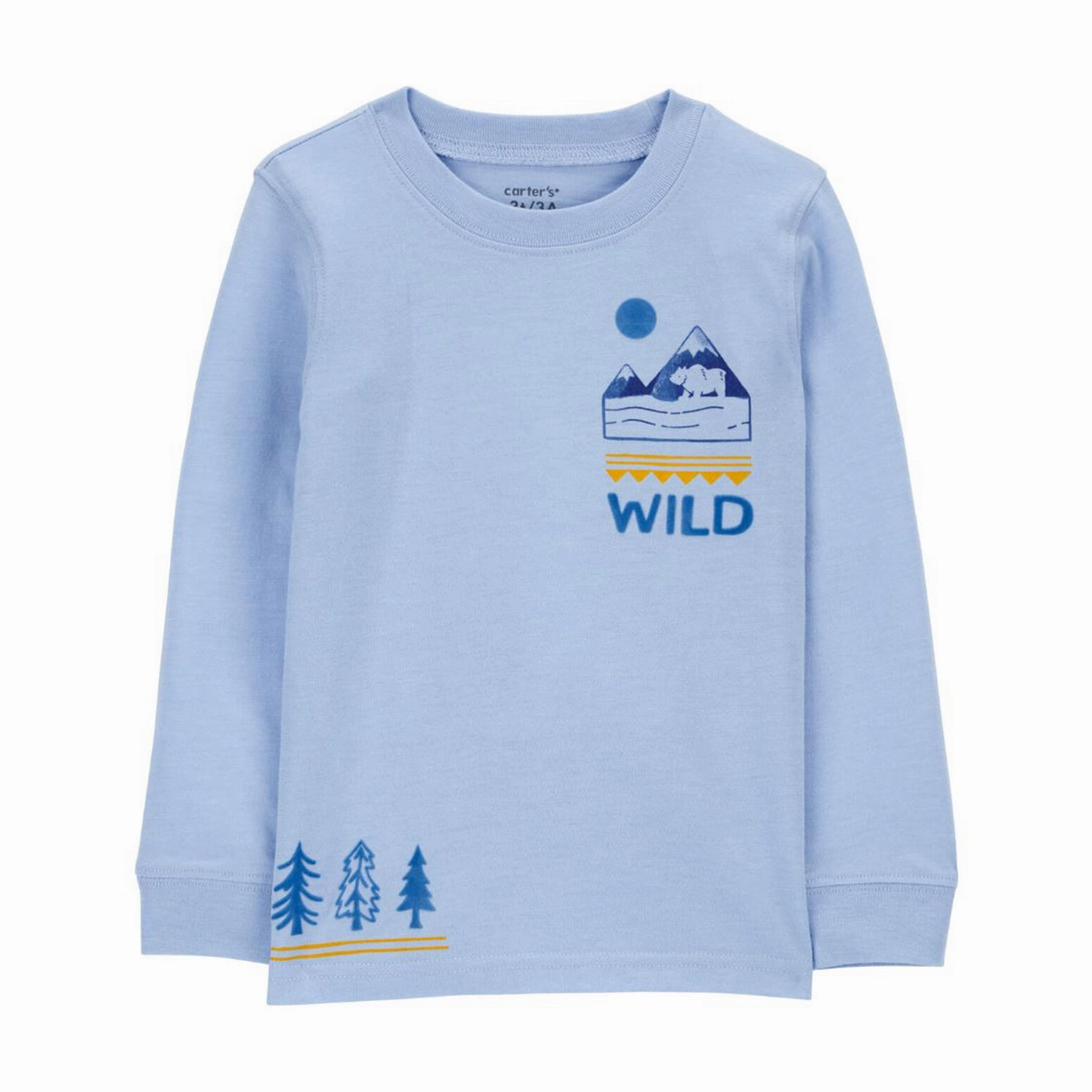 ElasticEdgeBinding Toddler Boys' Wild Bear Graphic Tee 2R581010