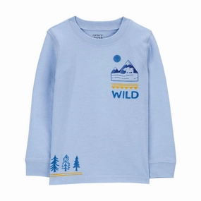 Toddler Boys' Wild Bear Graphic Tee 2R581010 Tagless Labeling