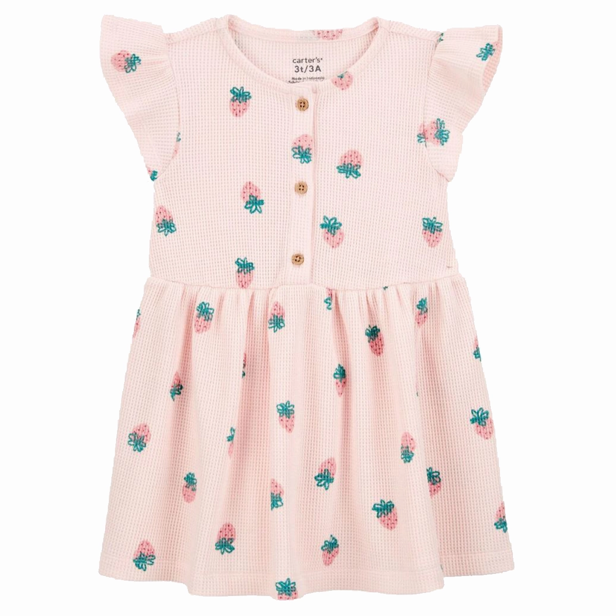 Reversible Layering Tech Toddler Girls' Strawberry Thermal Dress 2S404710