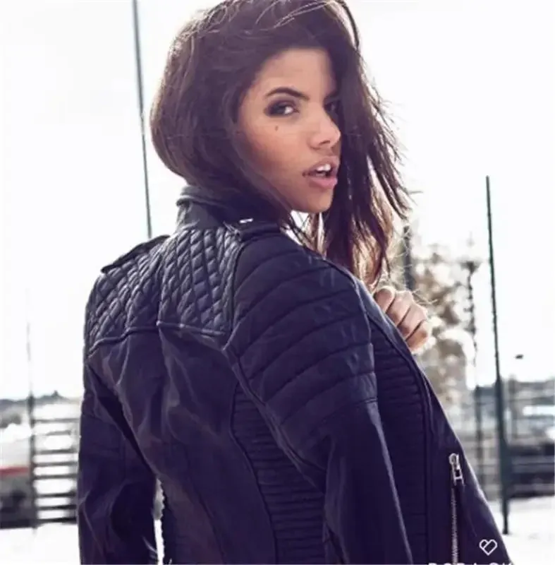 UltraSoft Texture Elegant Dress Motorcycle Streetwear Jackets