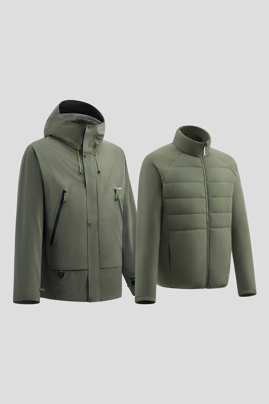 ThermaGuard - Men's 3-in-1 Relaxed Jacket StretchKnit