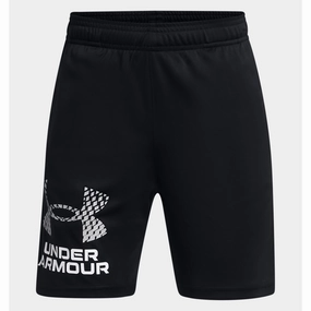 MoistureWicking Technology BondedSeams Boys' UA Tech Logo Shorts 1383333