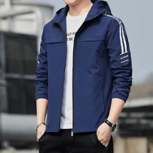 Moisture Wicking Material Thin and Breathable Men'S Sun Protection Jacket