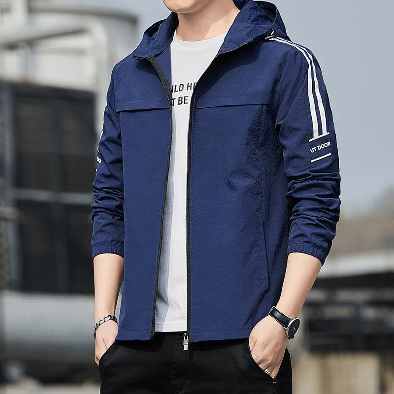 Transition Wear Thin and Breathable Men'S Sun Protection Jacket