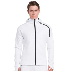 Fresh Fit chain accents Sports Jacket Men'S and Women'S Long Sleeved Hooded Sweater Zipper Cardigan