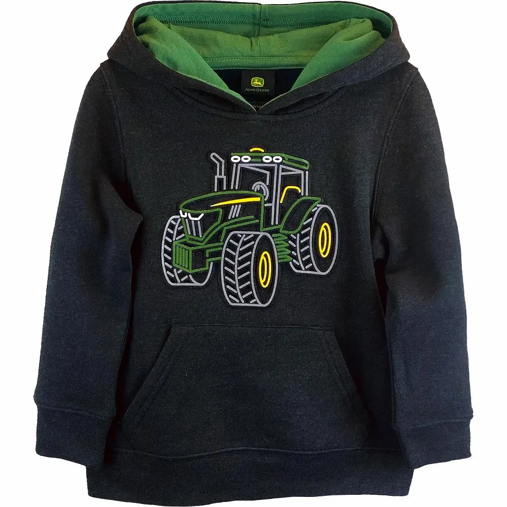Printed top FadeResistant Treatment Toddler Boys' Tractor Fleece Pullover Sweatshirt J2J952KT