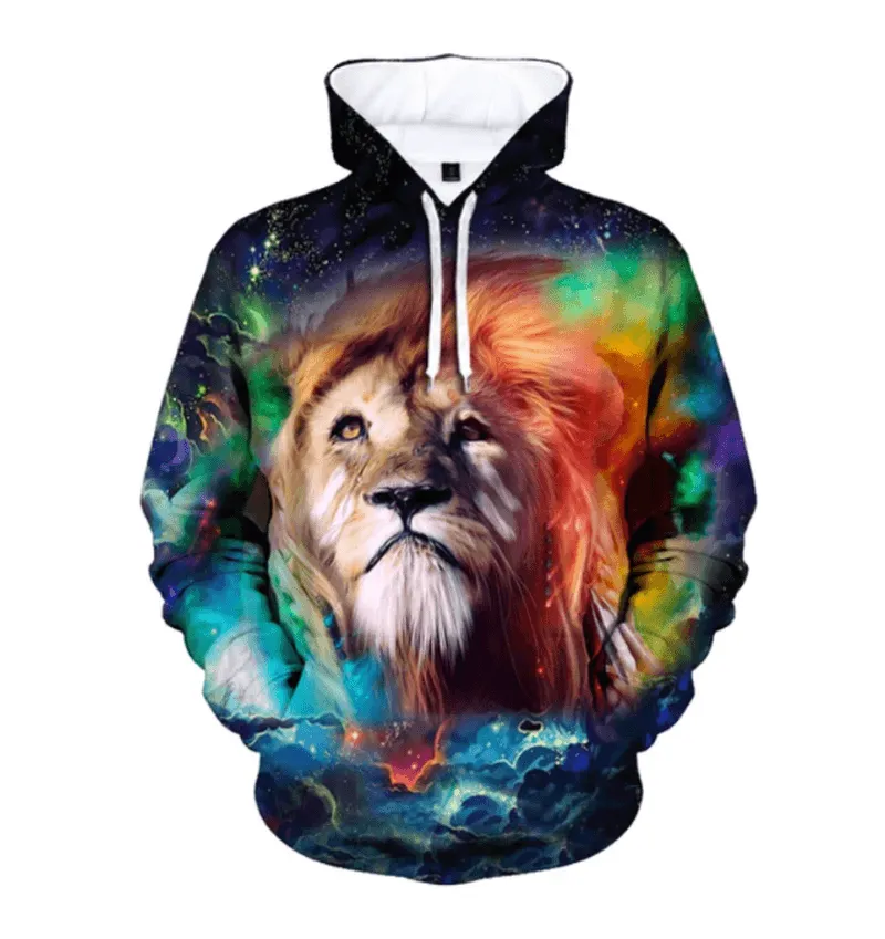 TOMES - Stijlvolle En Warme Hoodie ANIMAL STYLE product weekend wearability