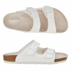 Frankie - White Anti Odor Cushioned Footbed