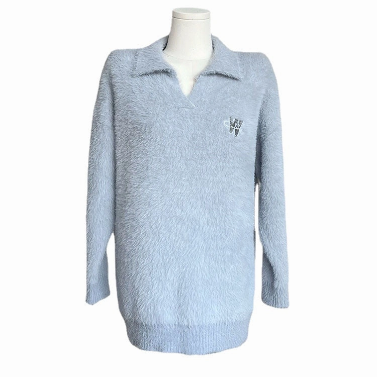 Warm Comfort Christmas outfit Gentle And Soft Waxy Advanced Knitted Sweater