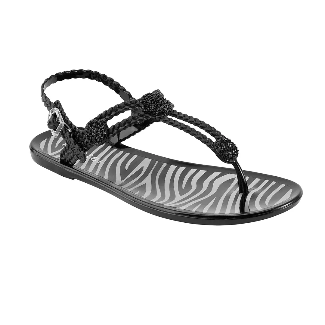 Trendsetter - Black Pose Shot Flower Field