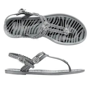 Comfortable Slip-Ons Trendsetter - Silver