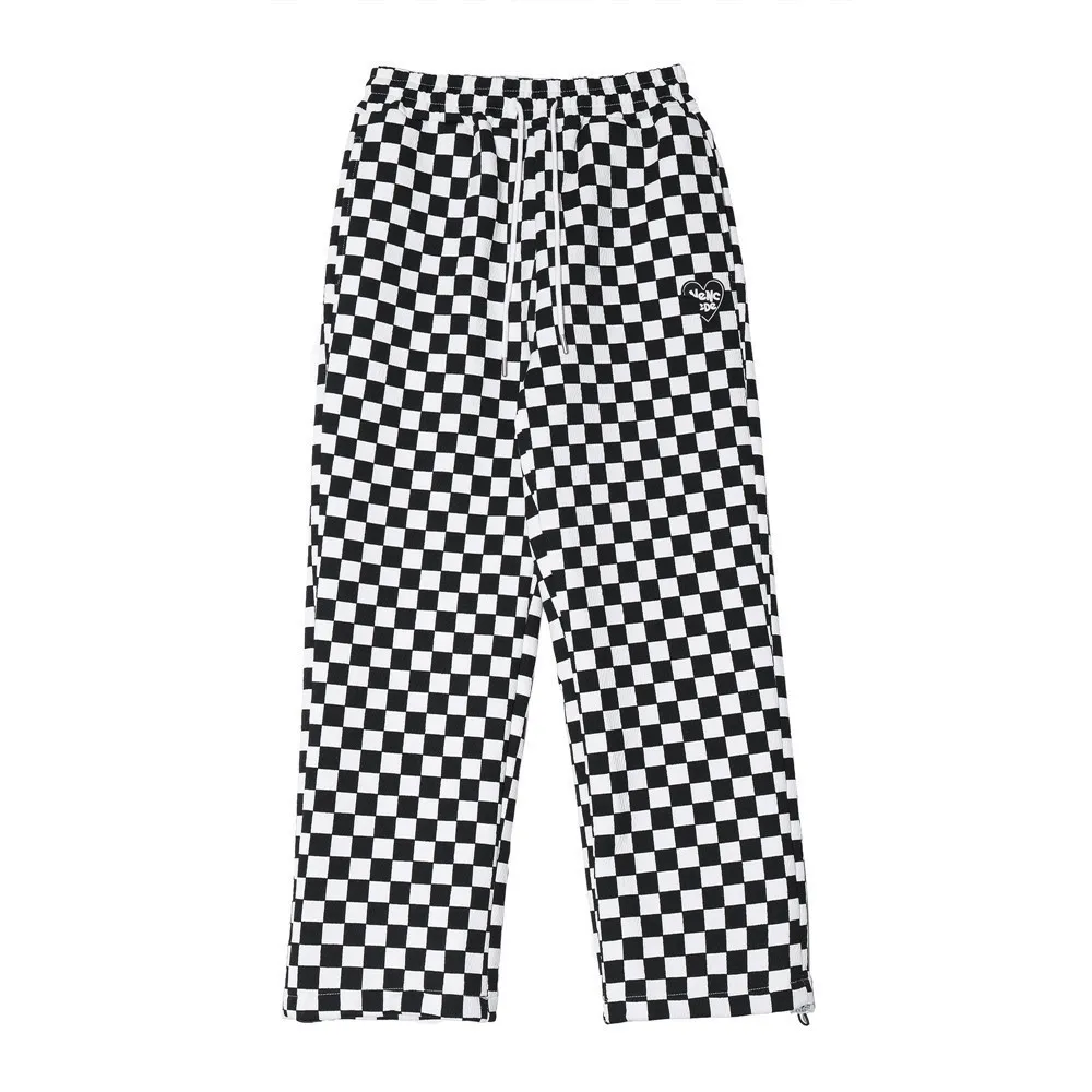 Loose Straight Trousers Trendy Sports Sweatpants DurablePolyester