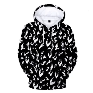 product beach style charm Men'S and Women'S Fashion Casual Printed Long Sleeved Sweater