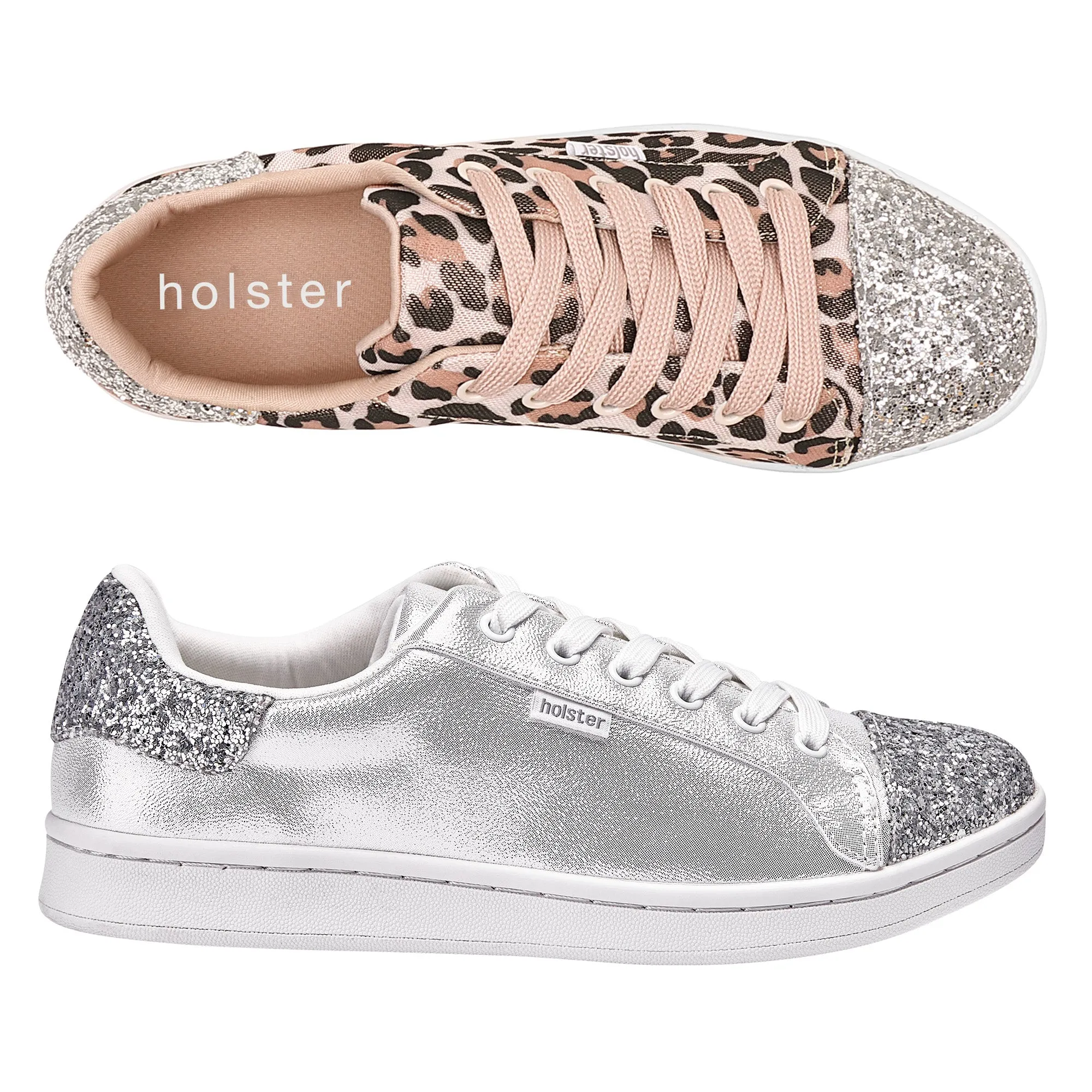 Stardust Bundle -Leopard/Pearl Joy Step Slip-On Style Shoes