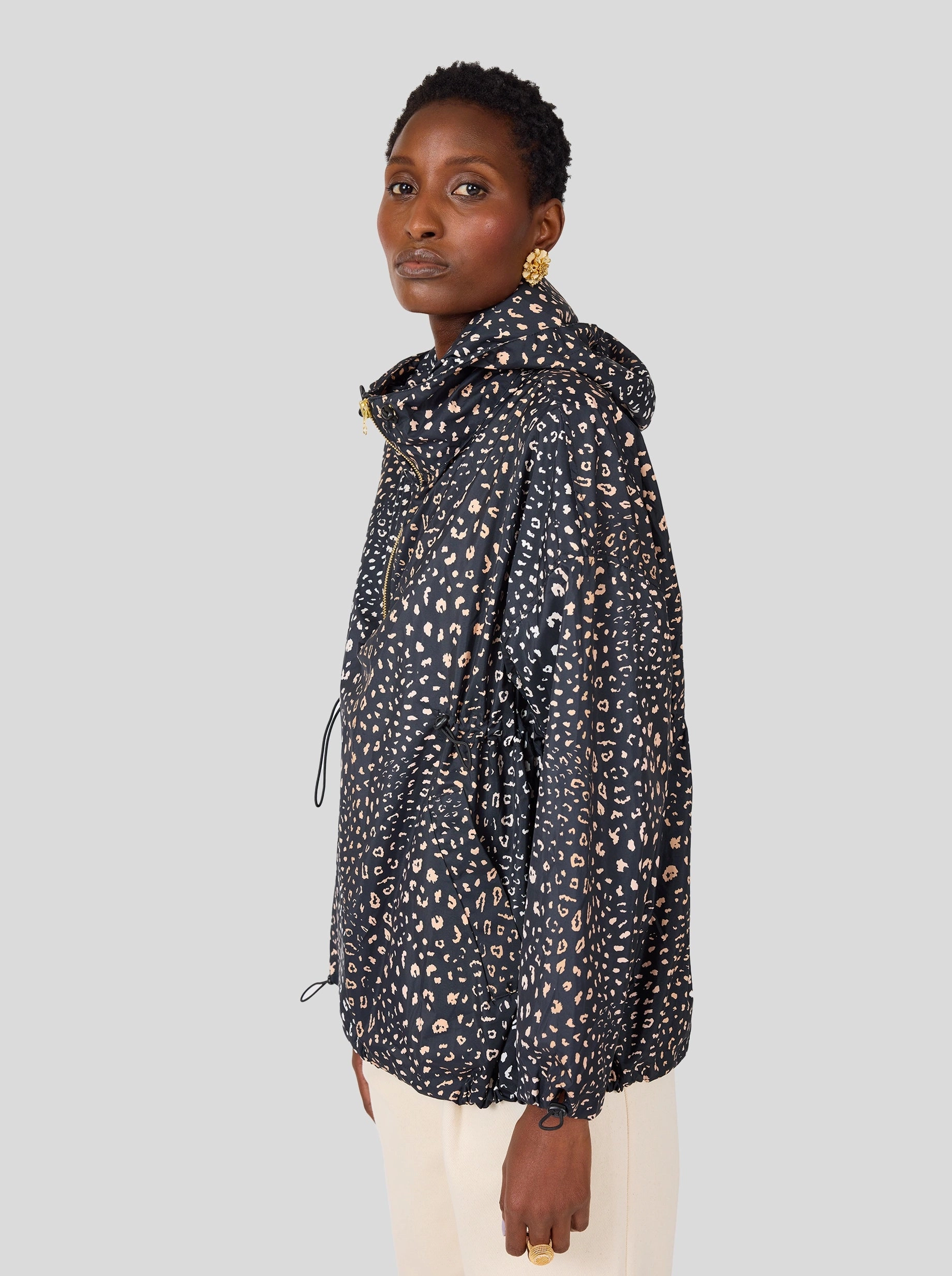 Coupe-Vent Tony en imprim?? L??opard Active Travel Gear