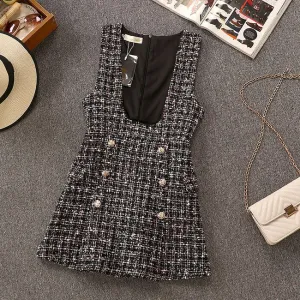 Two-Piece Set of Women's Dress and Blouse Perfect Comfort Wear