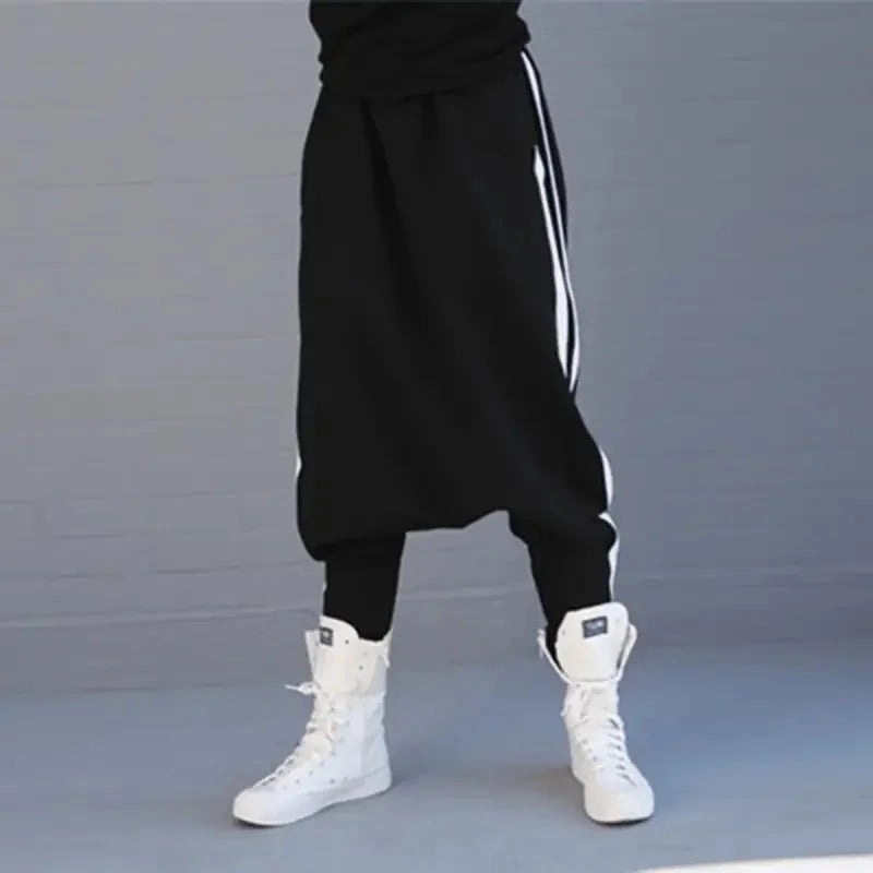 Active Layer Women Loose Striped Pants