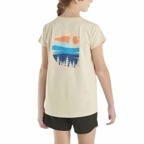 Girls' Short-Sleeve Mountain T-Shirt CA7015 RecycledPolyesterBlend