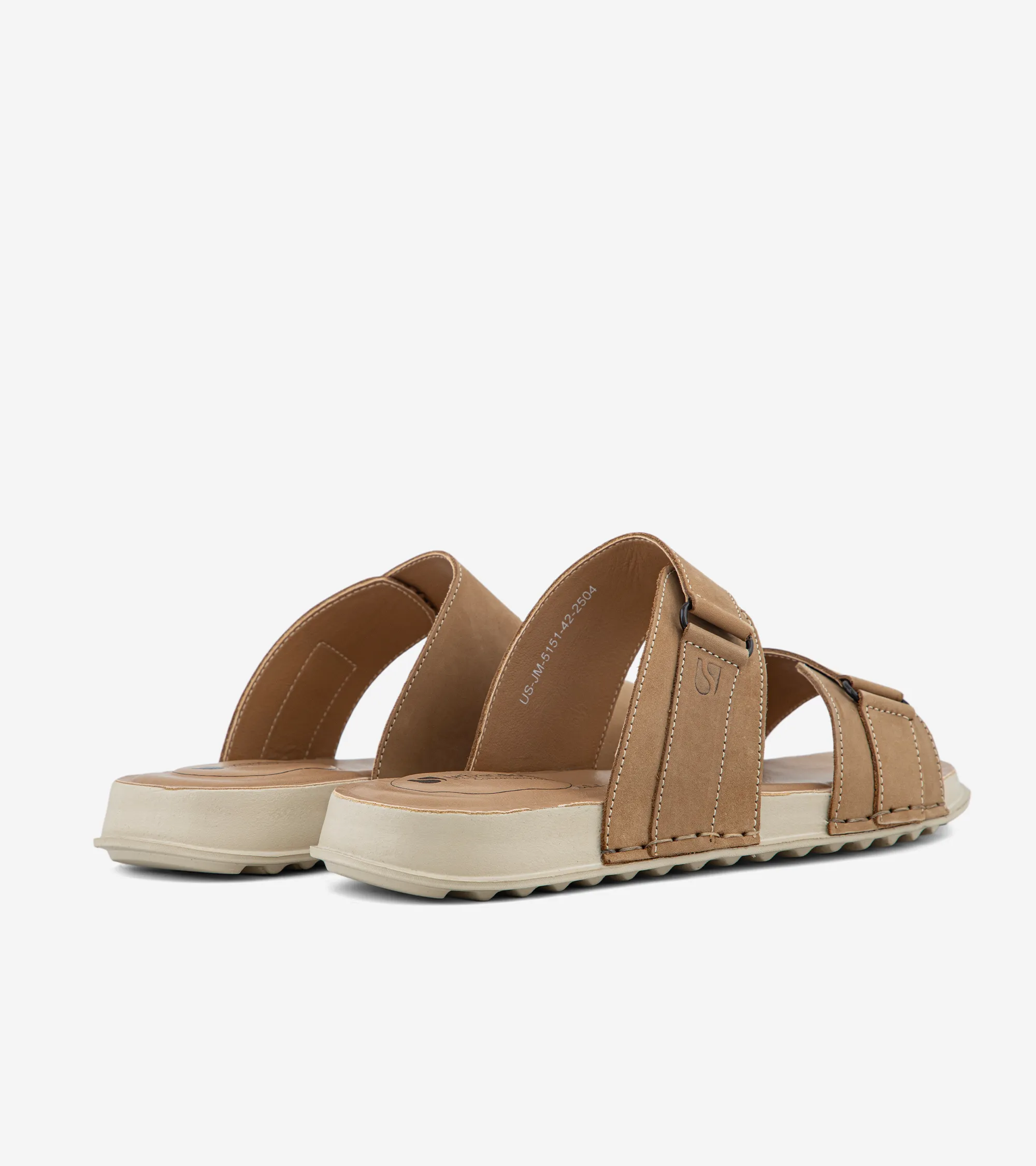 Men's Slipper US-JM-5151 Skating Snug Heel Lock