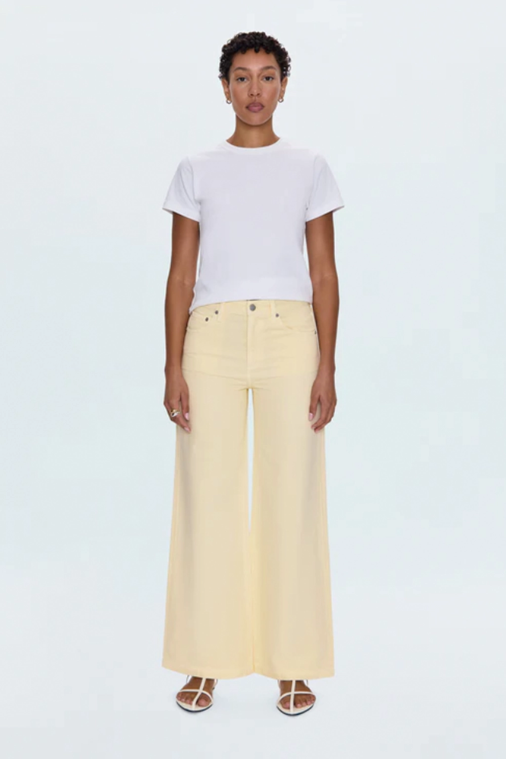 hypoallergenic Long Lasting Jadyn Low Slung Palazzo Jean