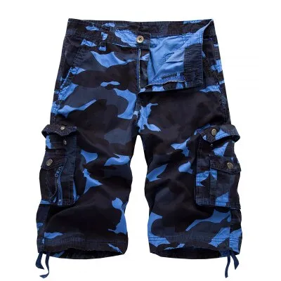 Cargo Shorts Men Military Slim Silhouette