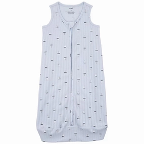 Baby Boys' Sailboat 2-Way Zip Wearable Blanket 9Q933010 Drop Shoulder