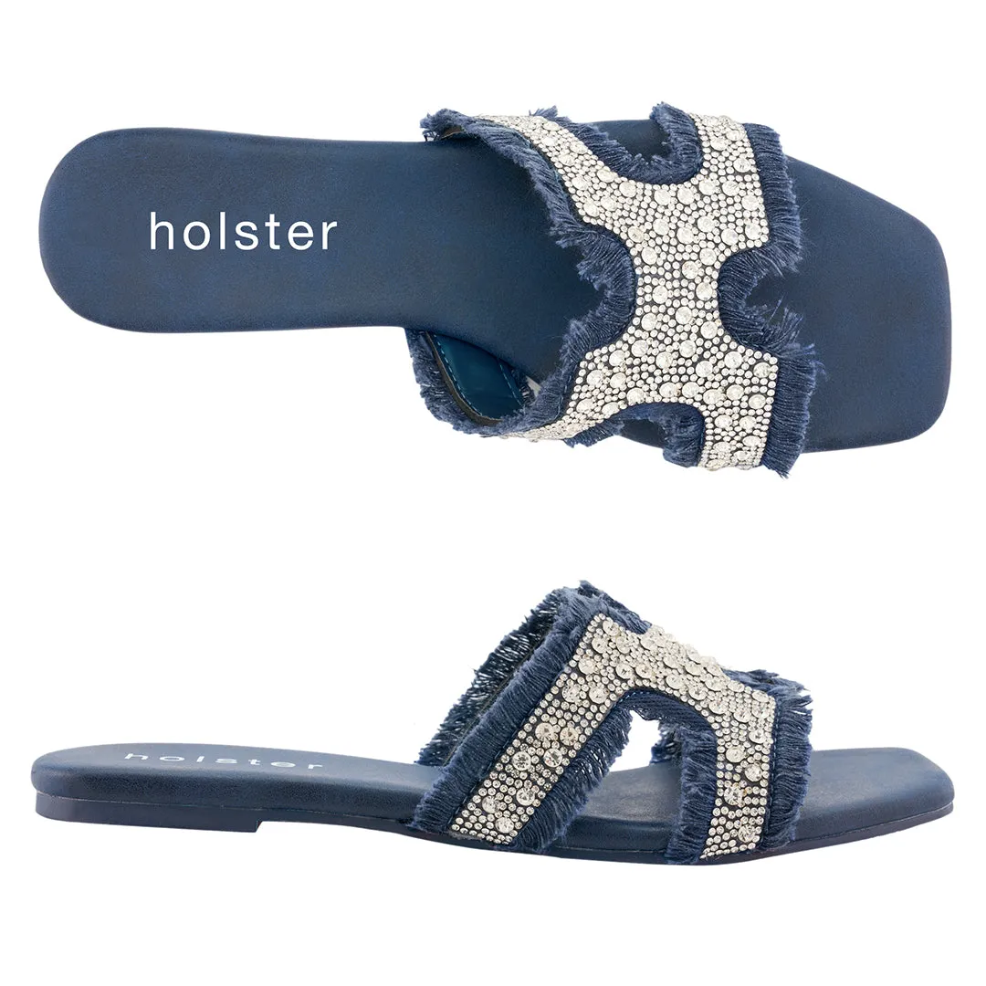 Vibe - Denim Elegant Slip-ons