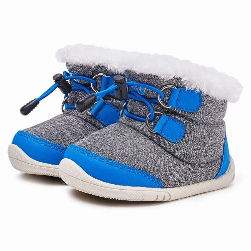 Long-Distance Walk Stretch Buckle High Top Faux Fur Winter Snow Boots BMCiTYBM