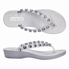 Smooth Fit Waikiki Wedge - Clear Glitter