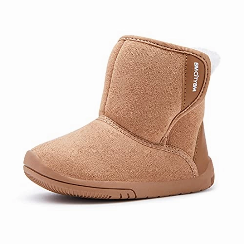 Warm Winter Fur Lined Baby Snow Boots | BMCiTYBM Flexible Frame Urban Traveler