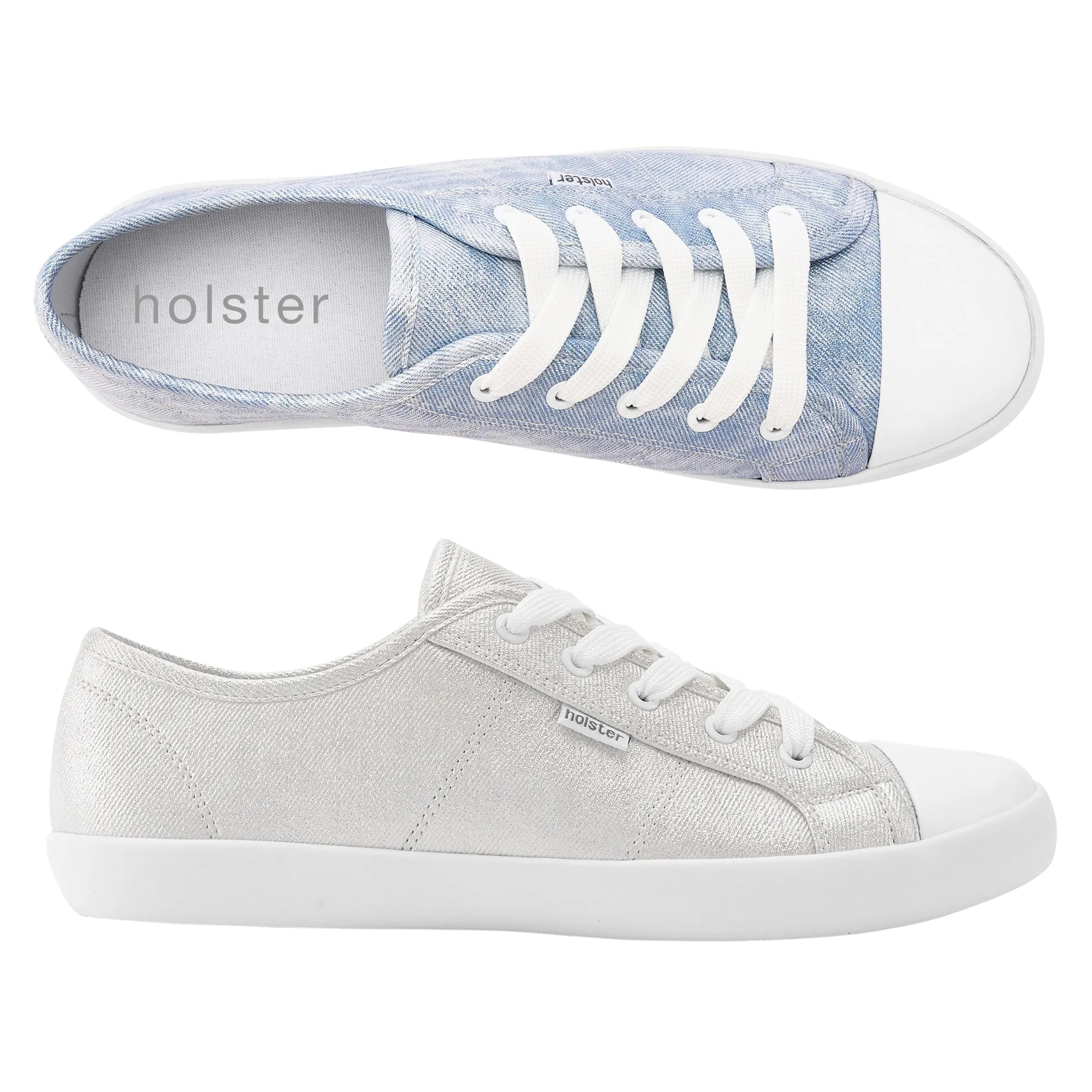 Cleo Bundle - Light Denim Shimmer / Pearl Shimmer Holiday Go Indoor Use